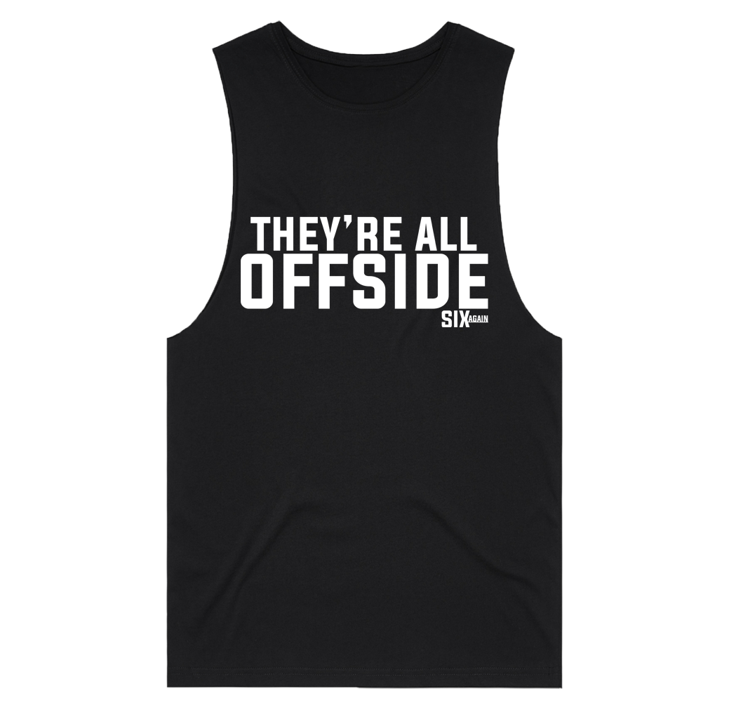 Unisex Offside Black Tank