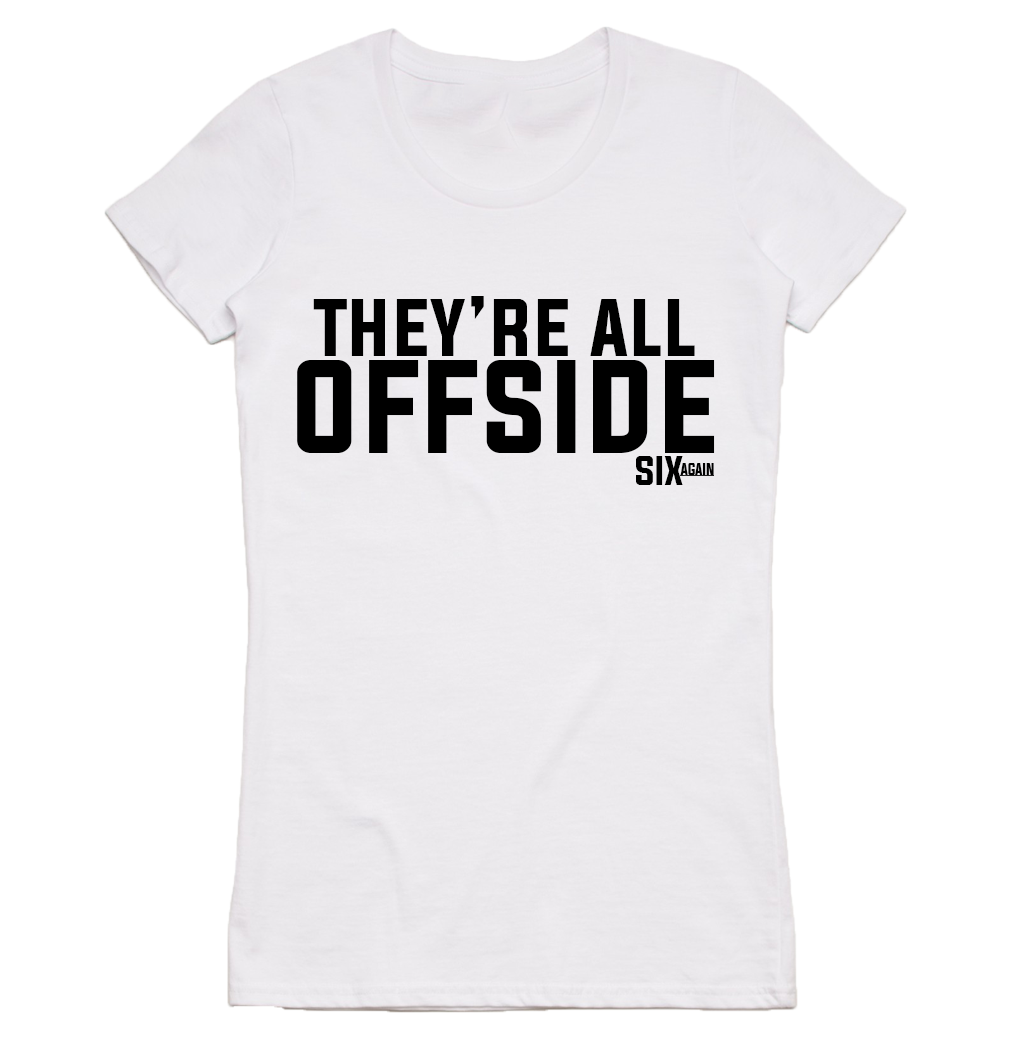 Womens White Offside Tee
